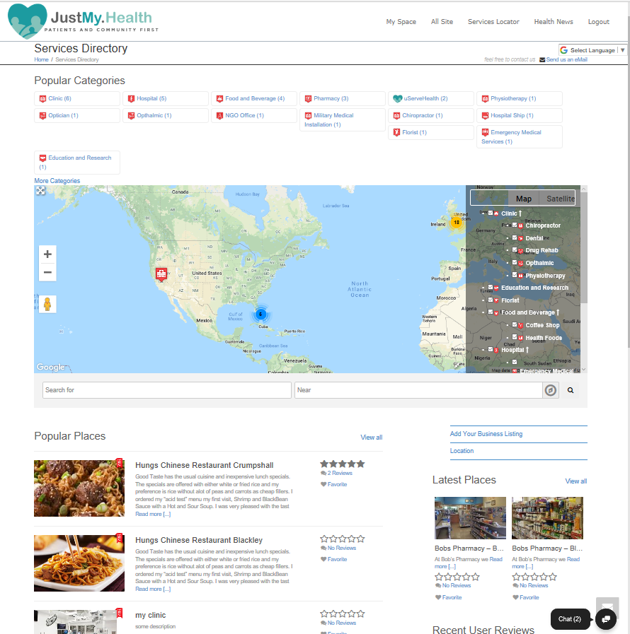 Business Services Directory Launched
